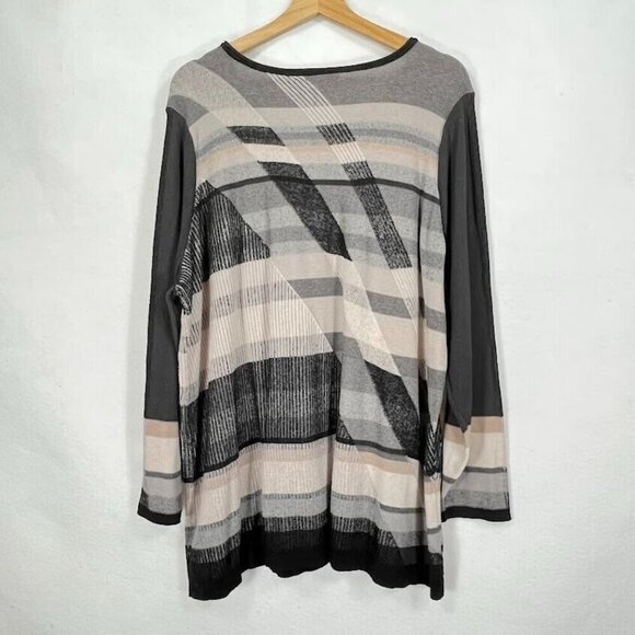 Nic + Zoe Pullover Sweater Lightweight Church Grandma Core Academia Boho 3X - Picture 4 of 6